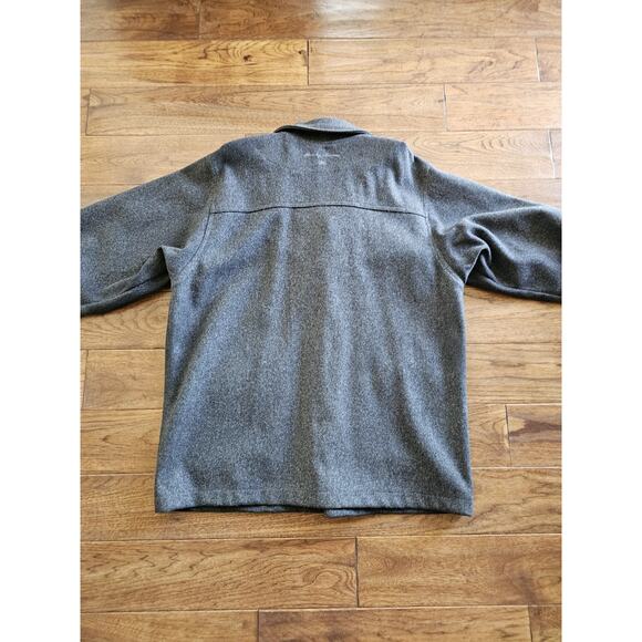 Stormy Kromer Mercantile Mackinaw Wool Coat Men’s Size 48 Vintage USA - Picture 10 of 12